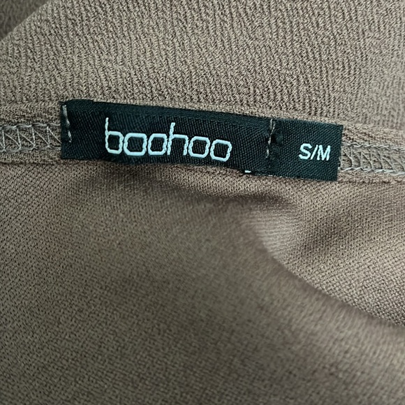 EUC Boohoo Brown Longline Cardigan Sweater - Picture 3 of 4